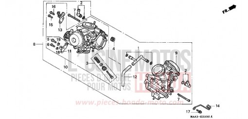 CARBURATORE ASS. VT1100C2S di 1995
